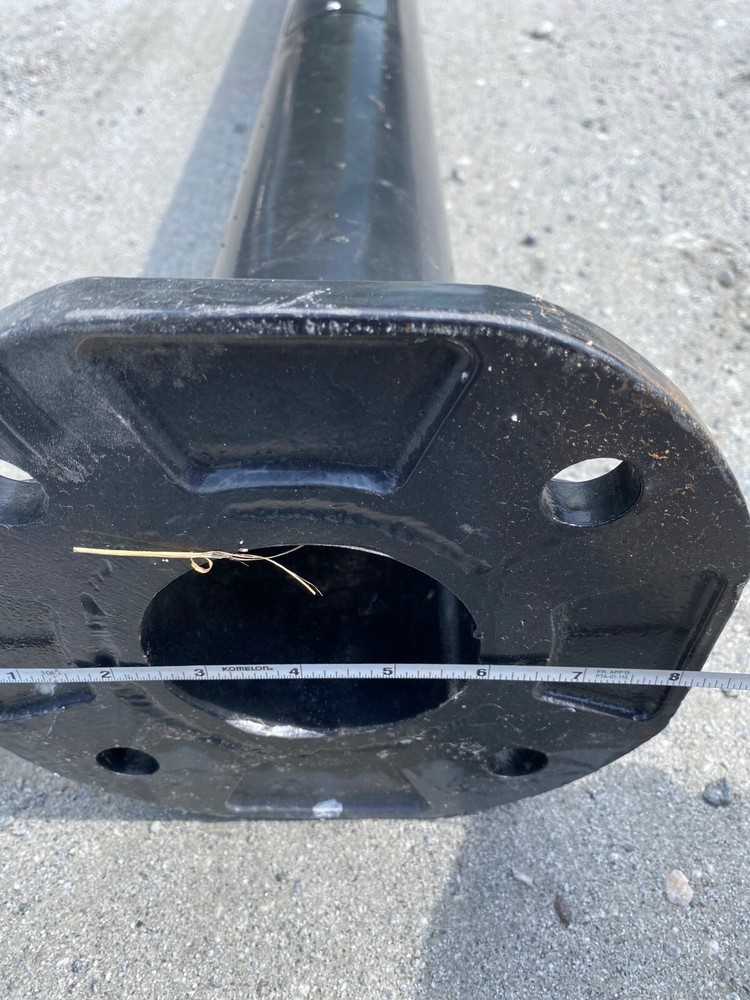 17’ Vintage Aluminum Black Flag Pole 4”