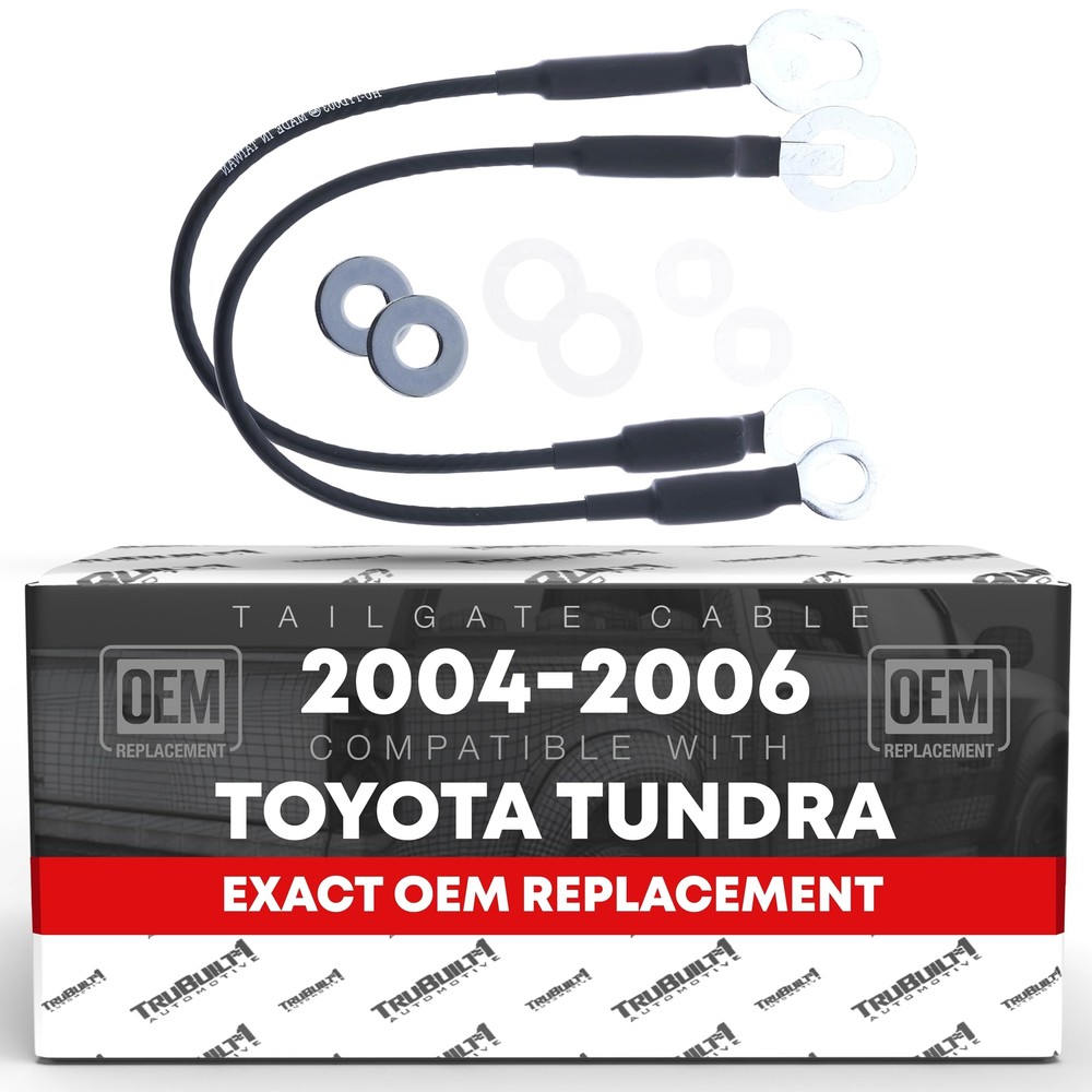 Tailgate Support Cable, Left & Right for Toyota Tundra Pickup