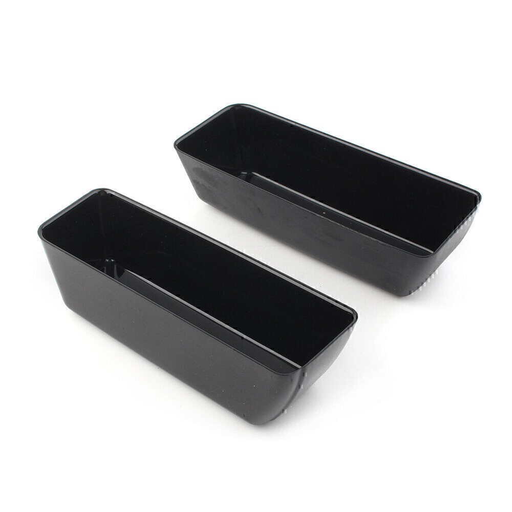 Front Door Handle Armrest Storage Box Tray Bin Kit For Ford Edge 2015-2020