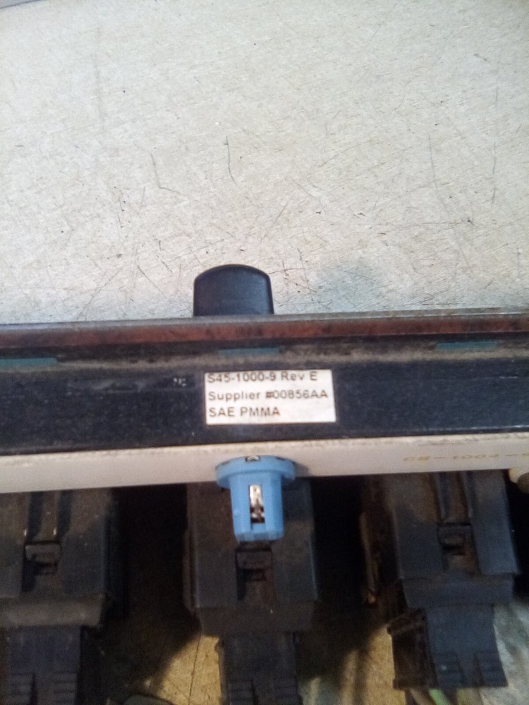 Kenworth S64-1041-9 Dash Switch Panel