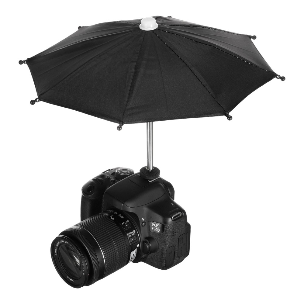 10.6" Black Camera Umbrella