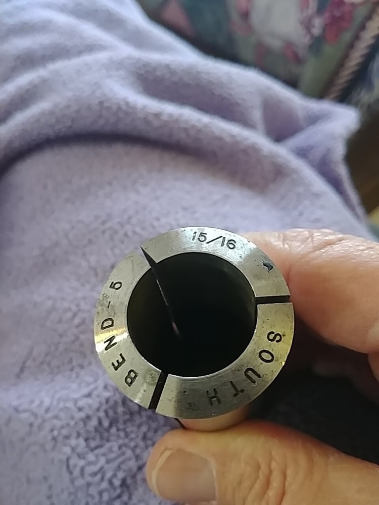 15/16" South Bend 5C Round Collet External Threads Only