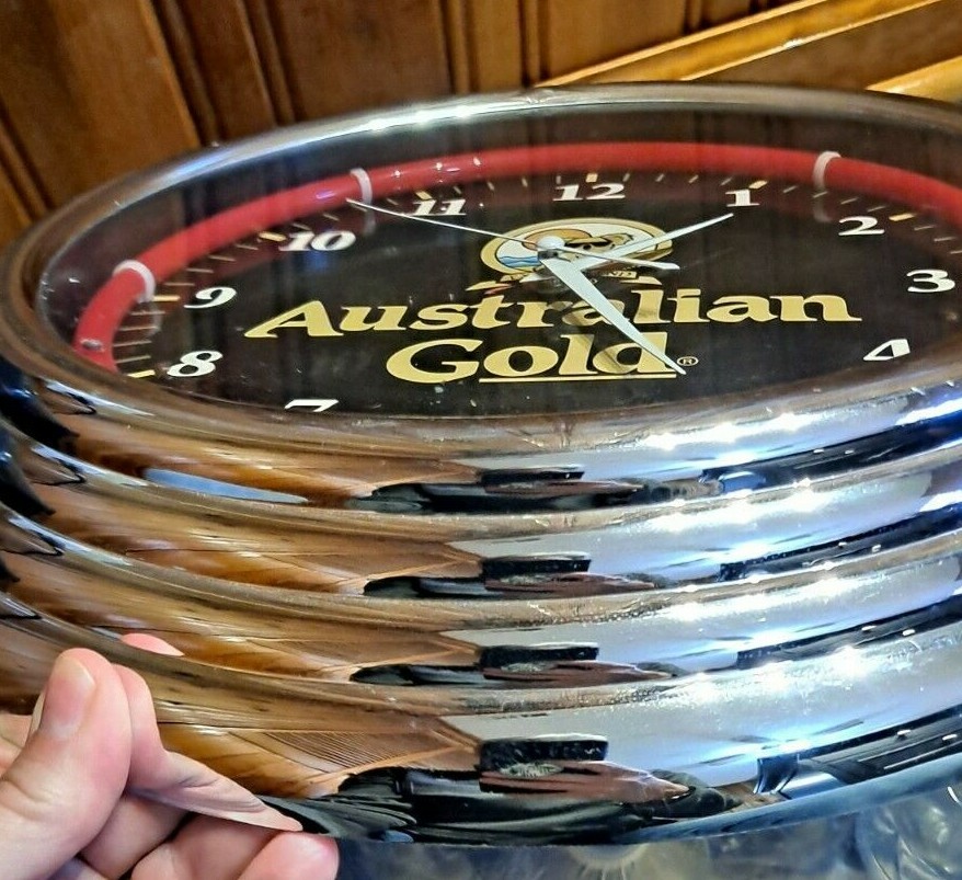 Australian Gold (Exotic Blend) Clock
