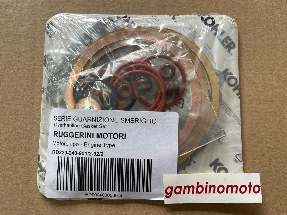 RUGGERINI ENGINE GRINDER RD220-RD240-RD92/2 ORIGINAL ED0024000000-S