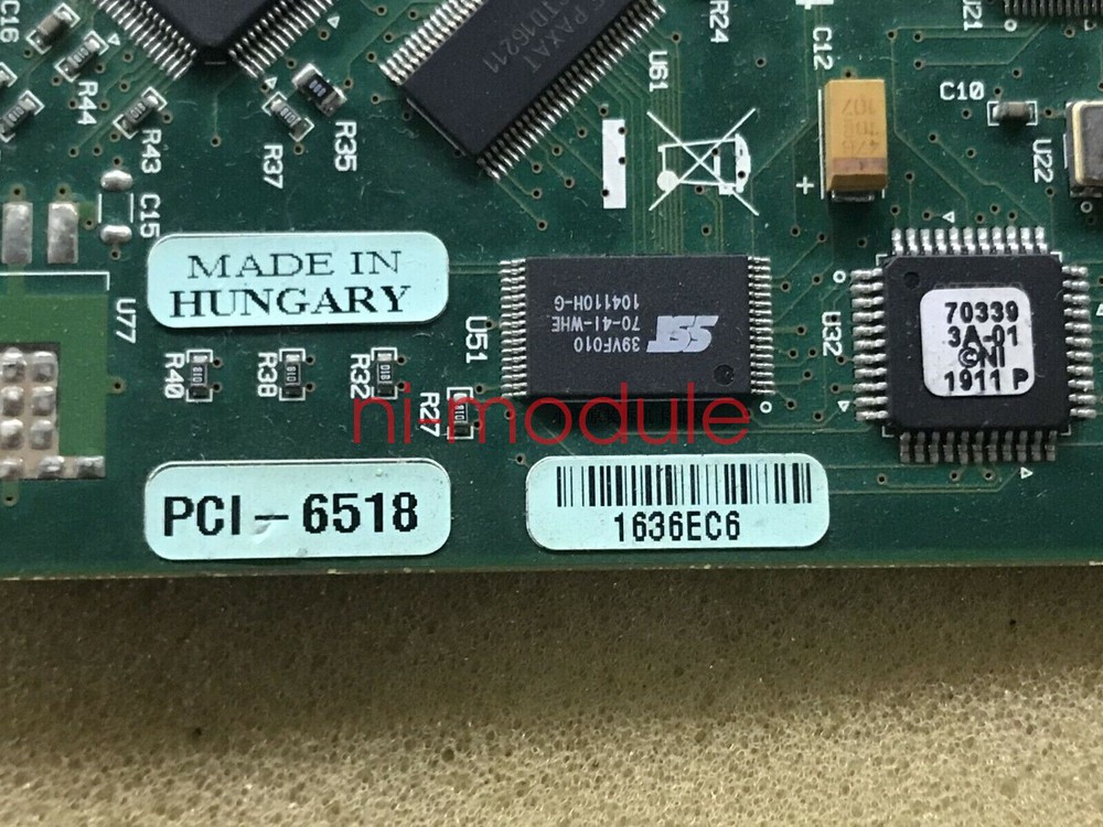 NI PCI-6518 16 inputs, 16 source outputs The test is normal!/Yi