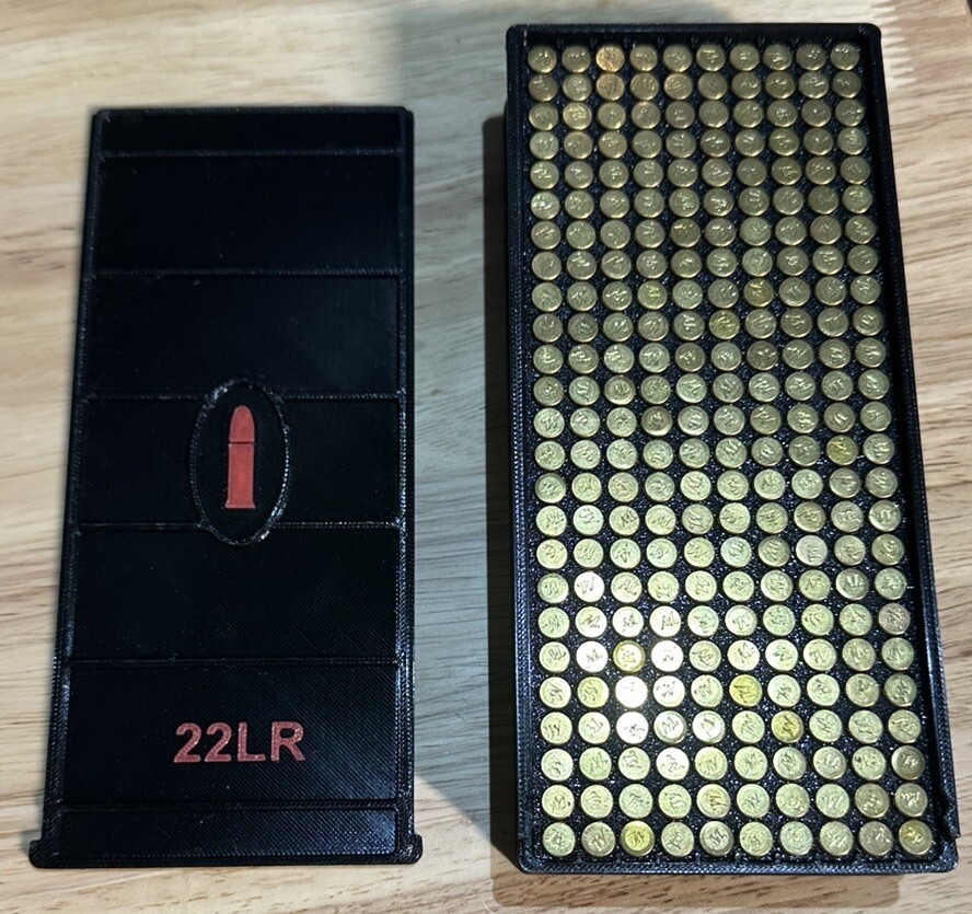 22LR Ammo Box 250rd Capacity (3 Pack)