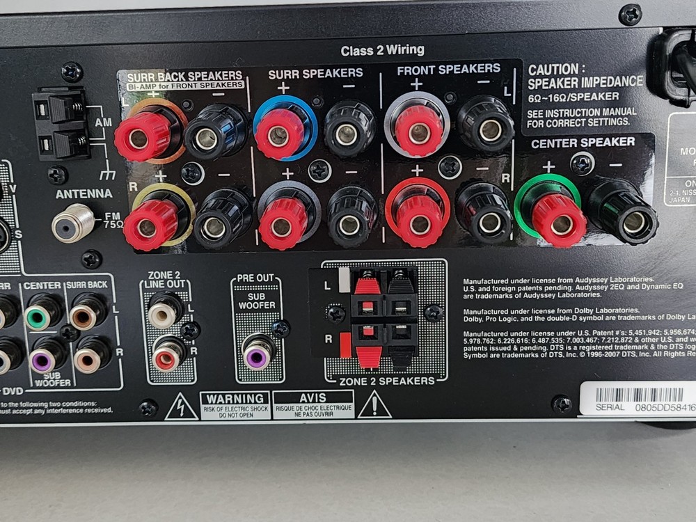 Onkyo TX-SR506 7.1 Channel AV Receiver