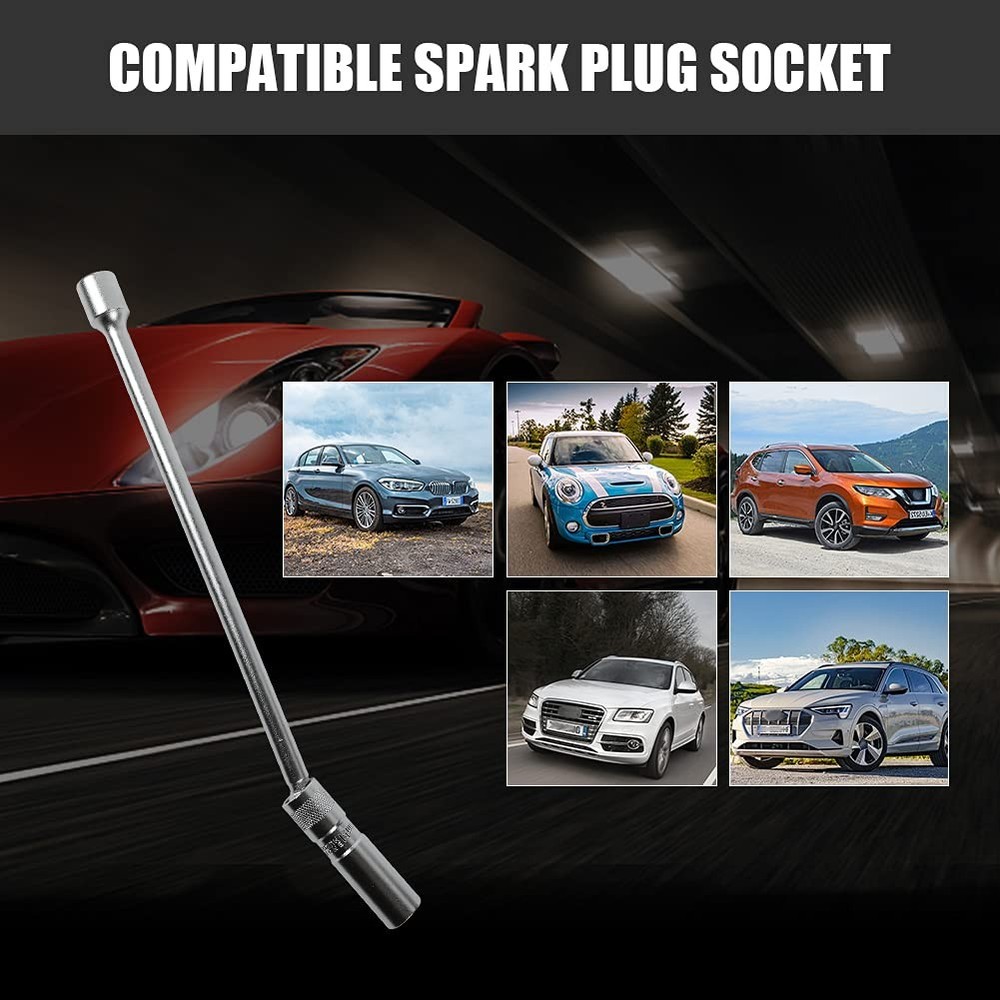 CMTOOL 14mm Spark Plug Socket Magnetic Thin Wall 14 mm 14MM