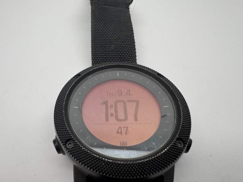 SUUNTO Traverse Alpha Stealth GPS Watch FULLY WORKING