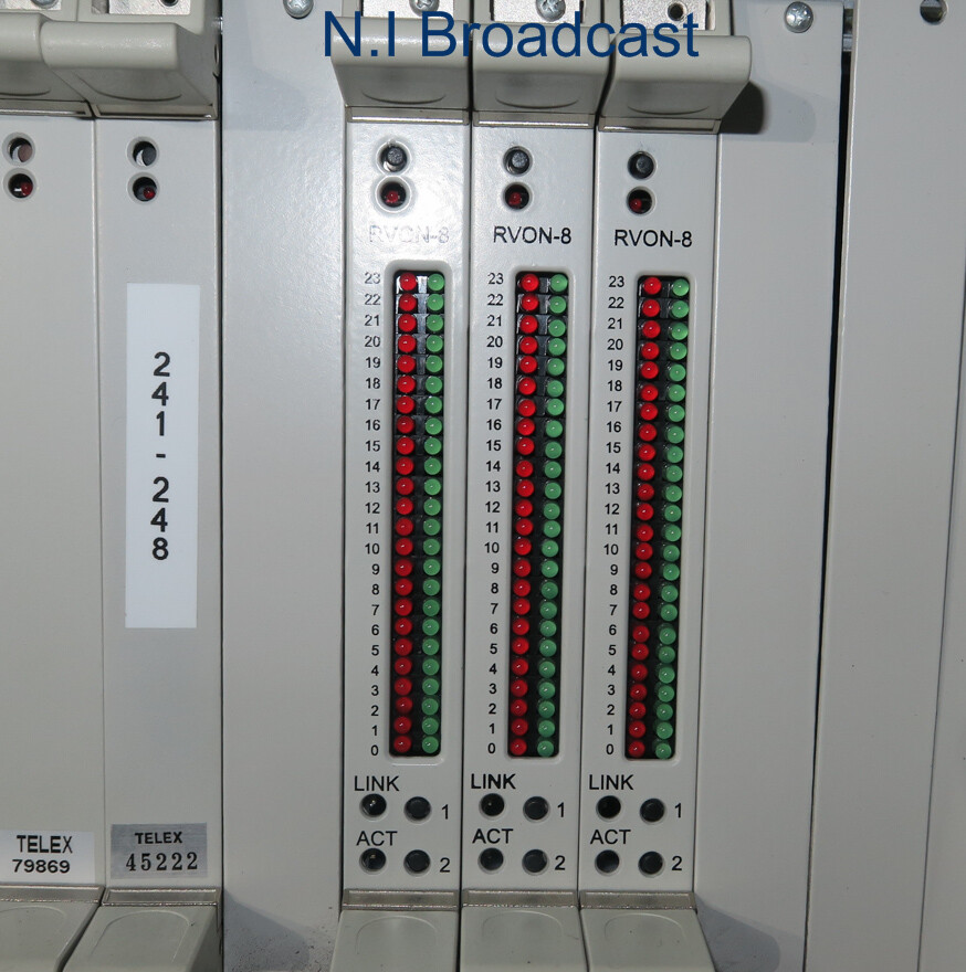 RTS telex adam intercom talkback mainframe wtih expansion options (ref 2)