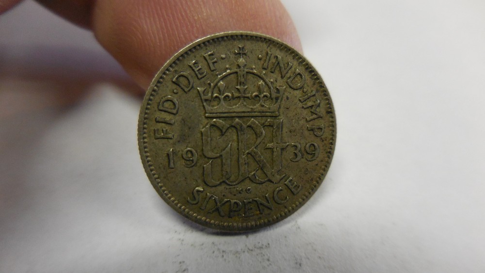 1939 Great Britain Six Pence