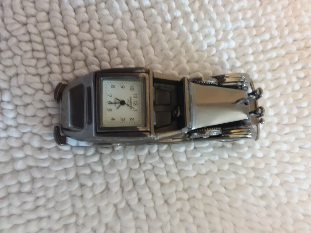 Anriya Milan Clock Decorative Car Shaped In Original Box