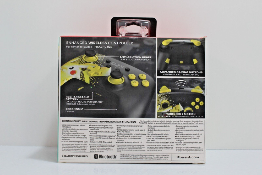 Nintendo Switch; Enhanced Wireless Controller - Pokemon