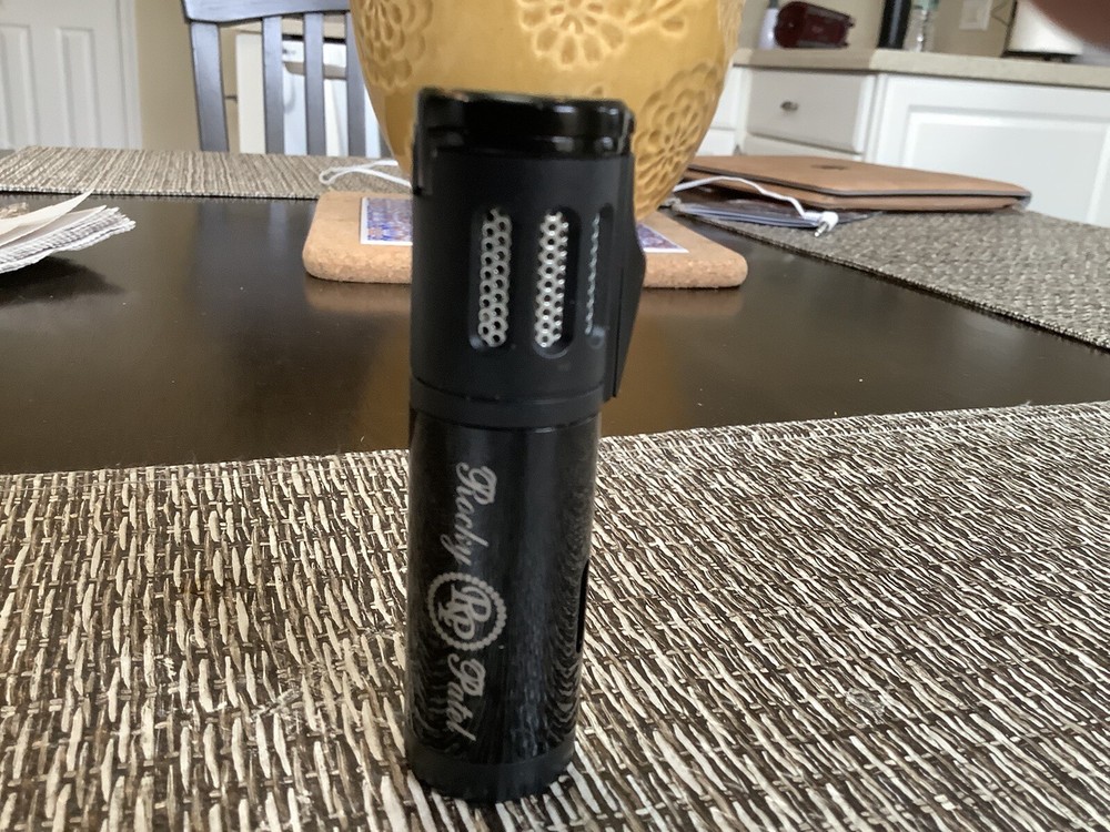 NEW Rocky Patel Triple Torch Cigar Lighter - Black