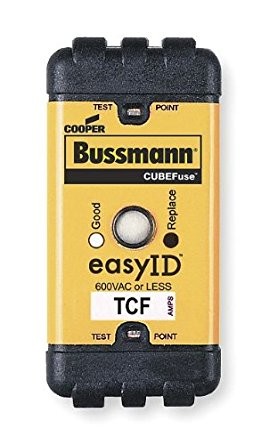 COOPER BUSSMANN TCF60 FUSE, 60A, 600V, TIME DELAY