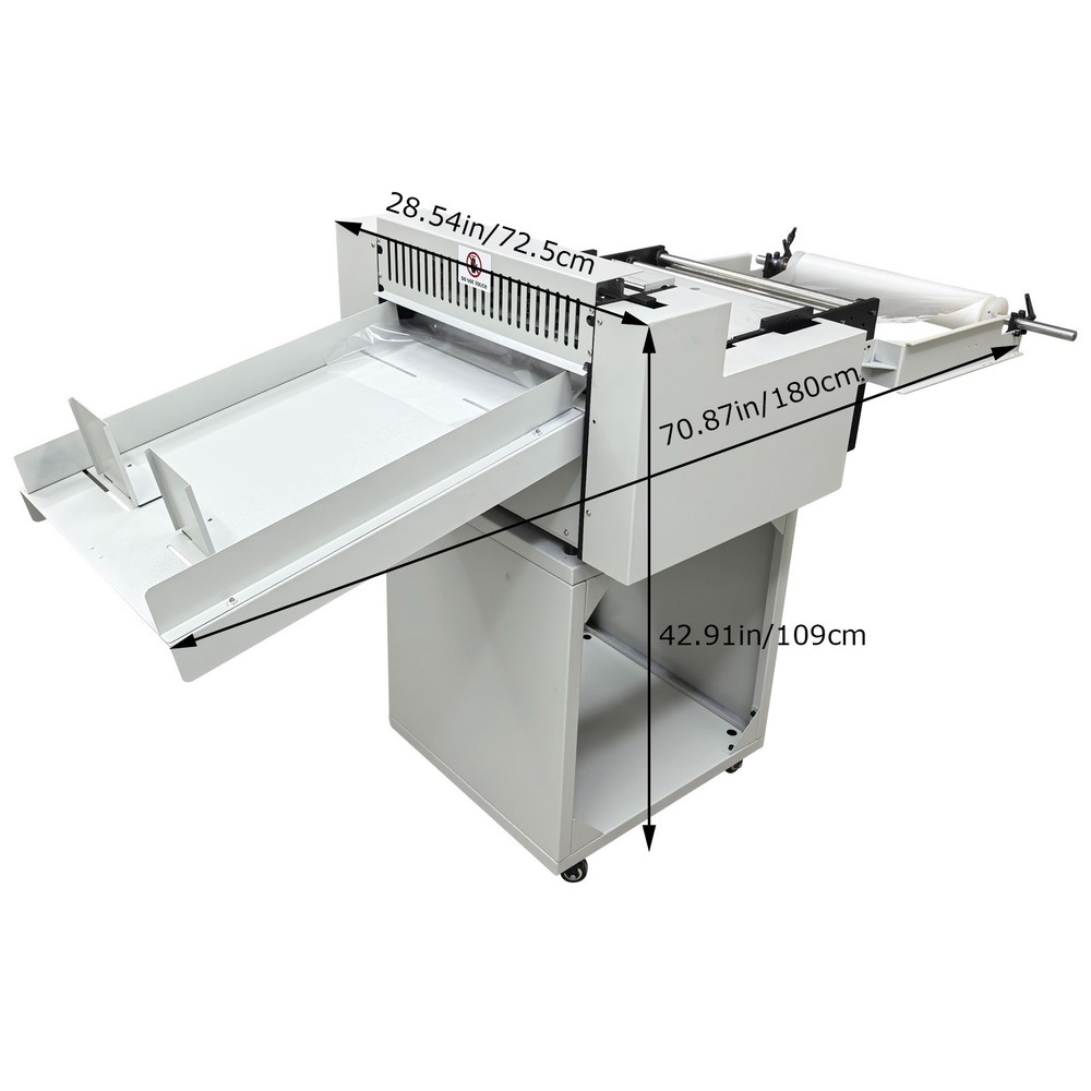 16.5In PET PVC Film Cutting Machine110V Automatic Microcomputer Shearing Machine