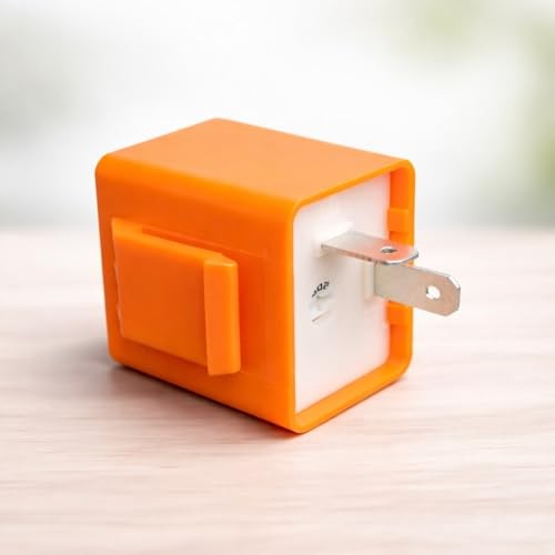 2-Pin LED Turn Signal Flasher Relay2v, Adjustable Speed (Pack) 1