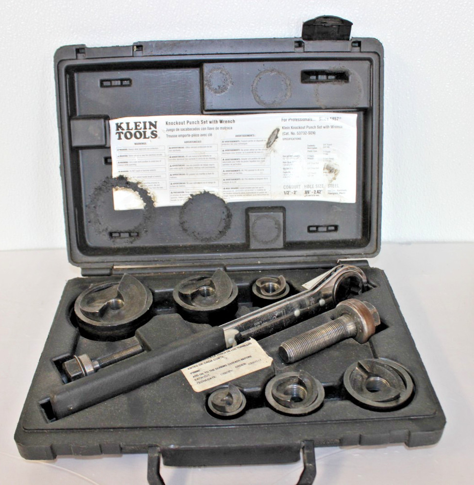 Klein Tools 53732SEN Ratchet Wrench Punch Set