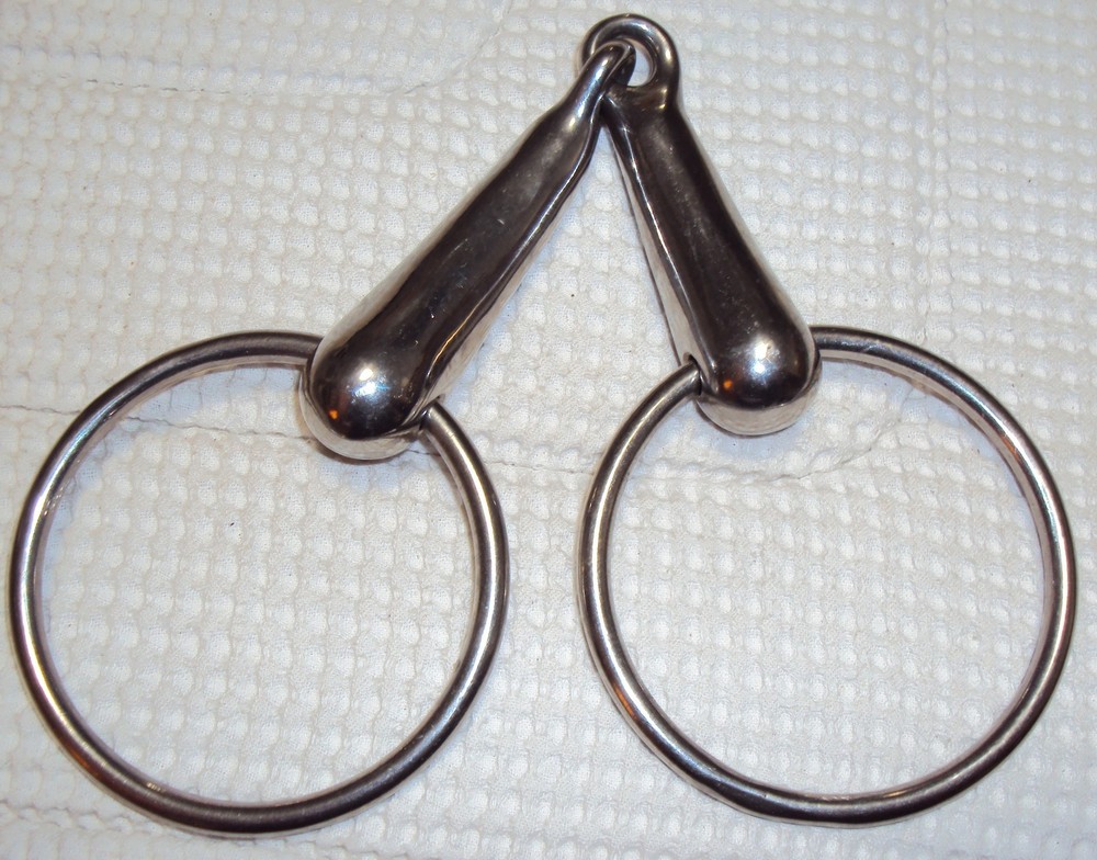 STUBBEN O-Ring Snaffle Bit - Stainless Steel - 5 1/2" - GREAT