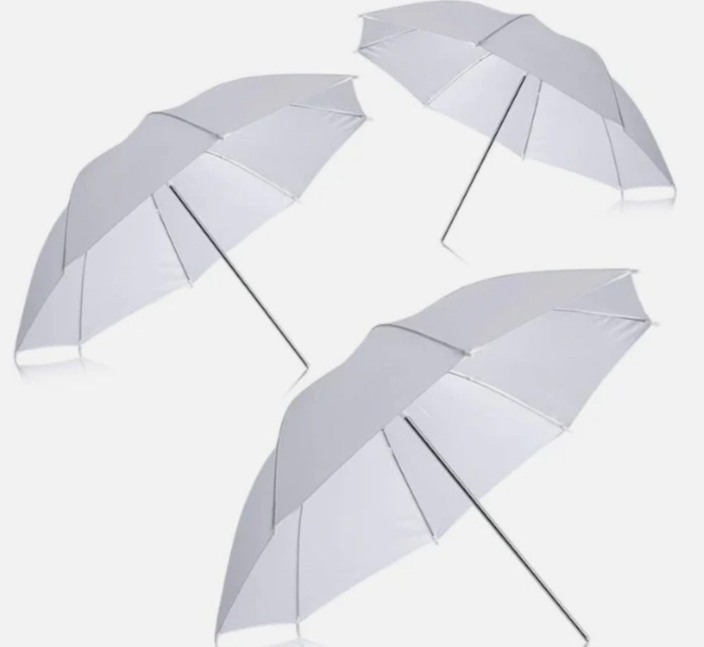33" 83cm Studio Flash Translucent White Soft Umbrella