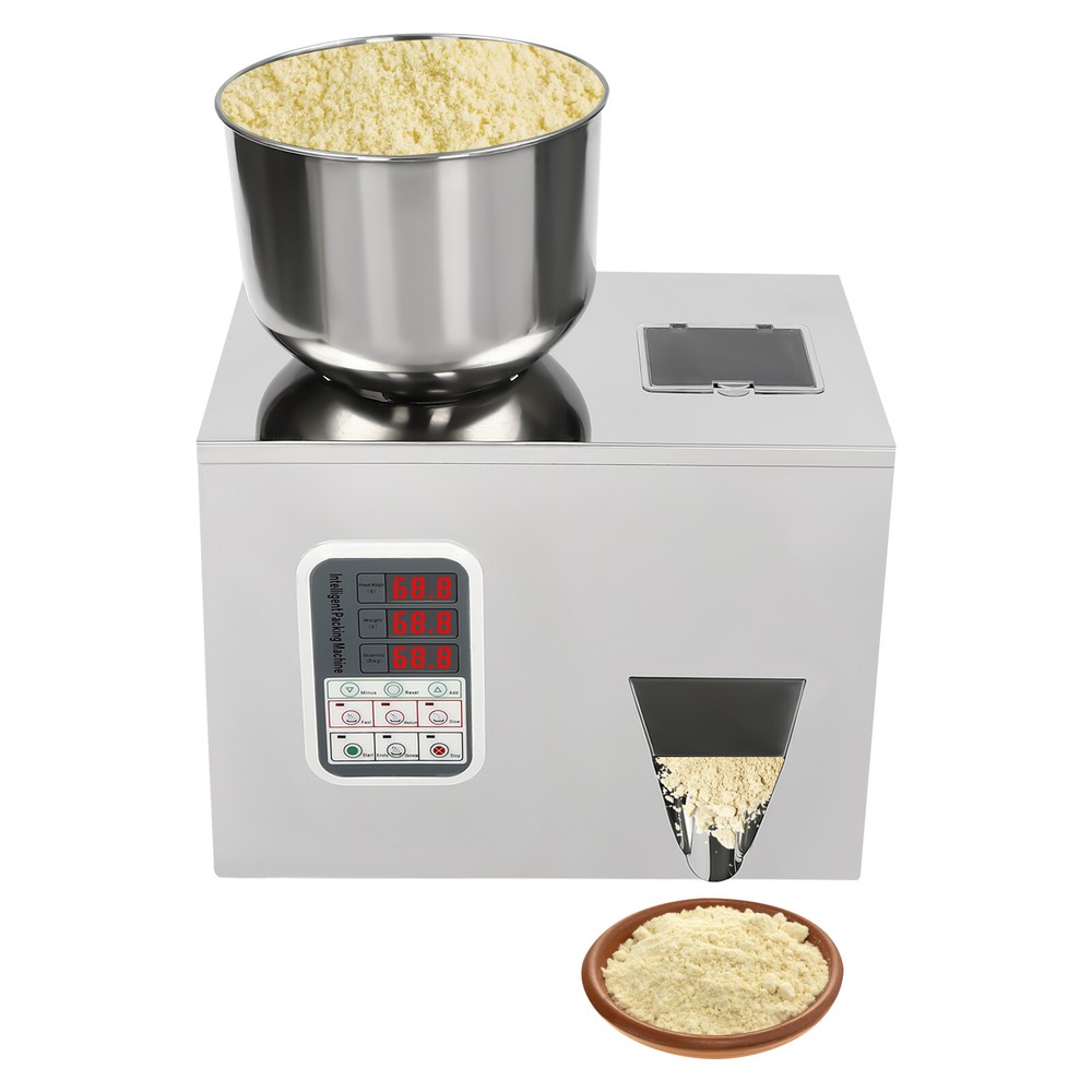 180W Automatic Granule Grain Weighting Filling Packing Machine w/ Visible Window