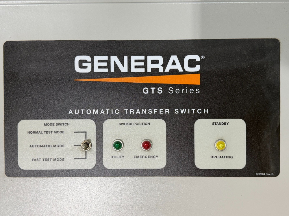 GENERAC Automatic Transfer Switch (ATS) | GTS020W-2A2LDNAY
