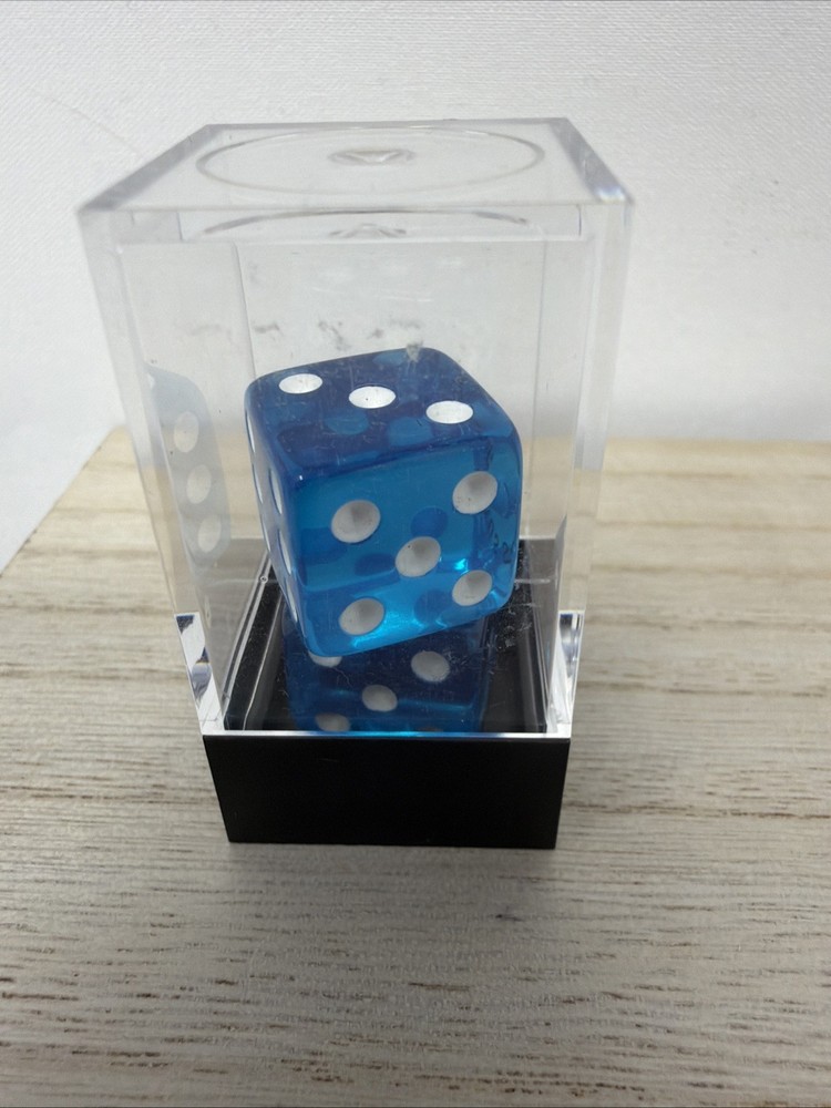 AUTHENTIC TABLE PLAYED 19mm CASINO CRAPS DICE