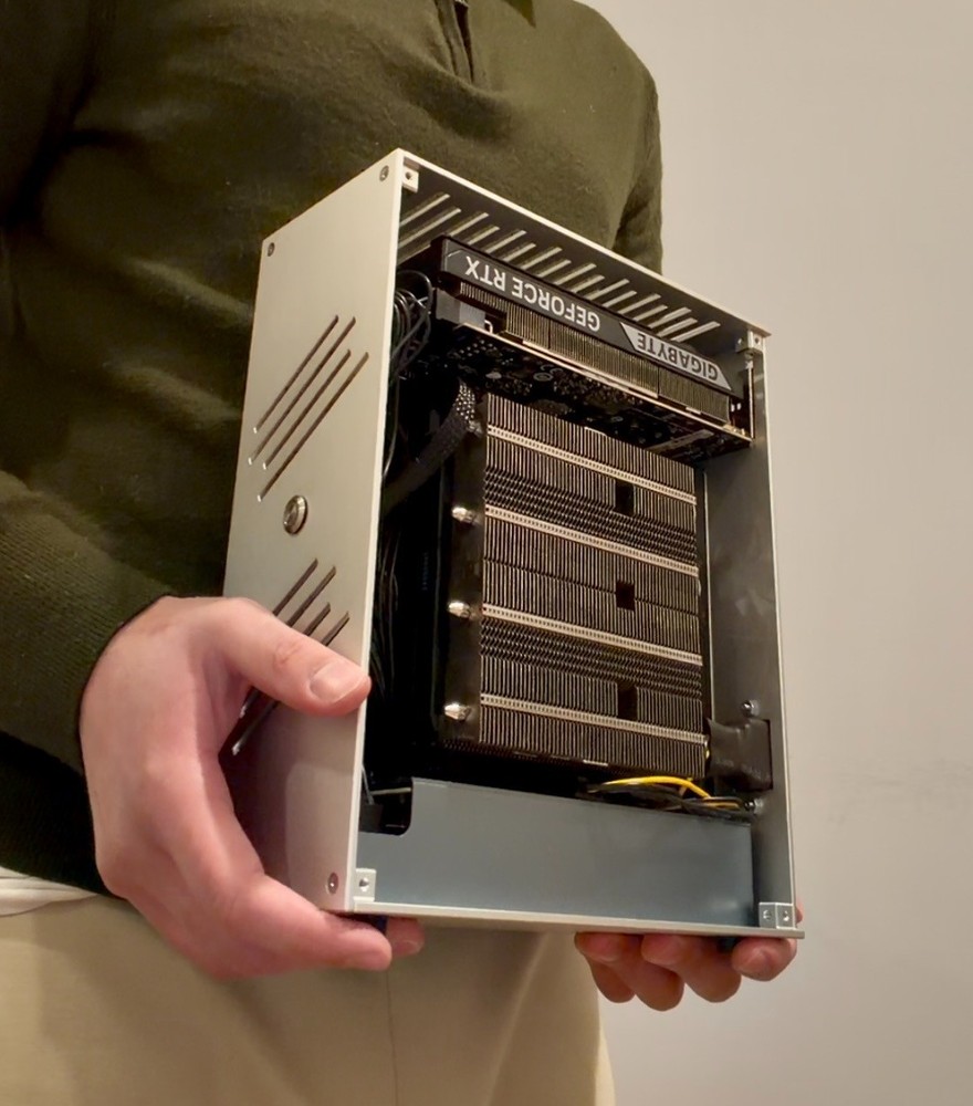 Small Form Factor SFF PC Case - Vector Designs - The Industrial Mini ITX Gaming