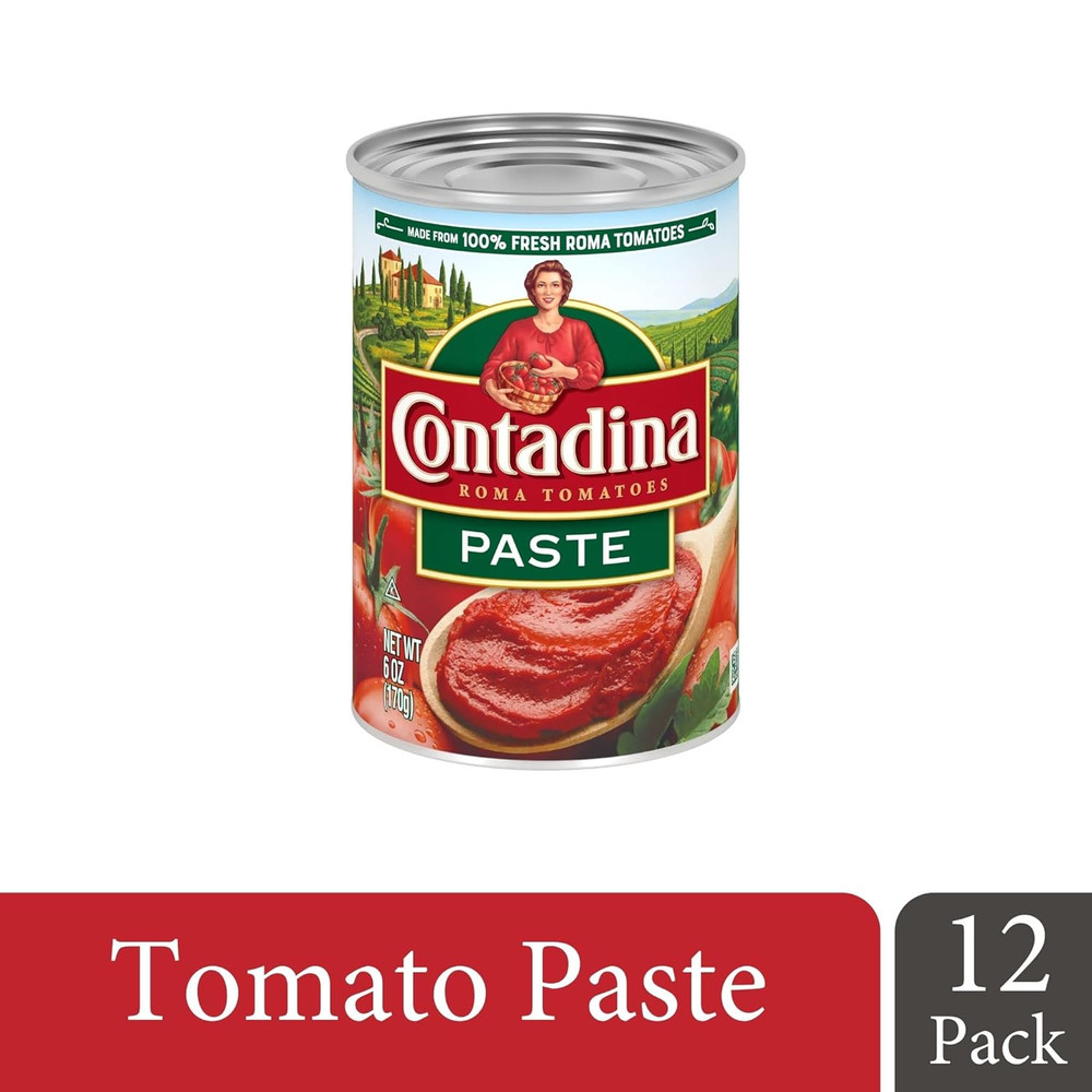 Tomato Paste, 12 Pack, 6 Oz Can