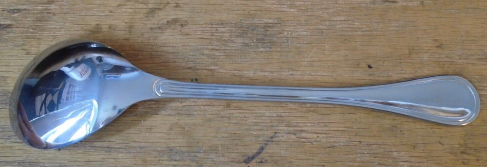 Set of 6 Thunder Group SLBF105 9 3/4" Solid Serving Spoon MINT Condition