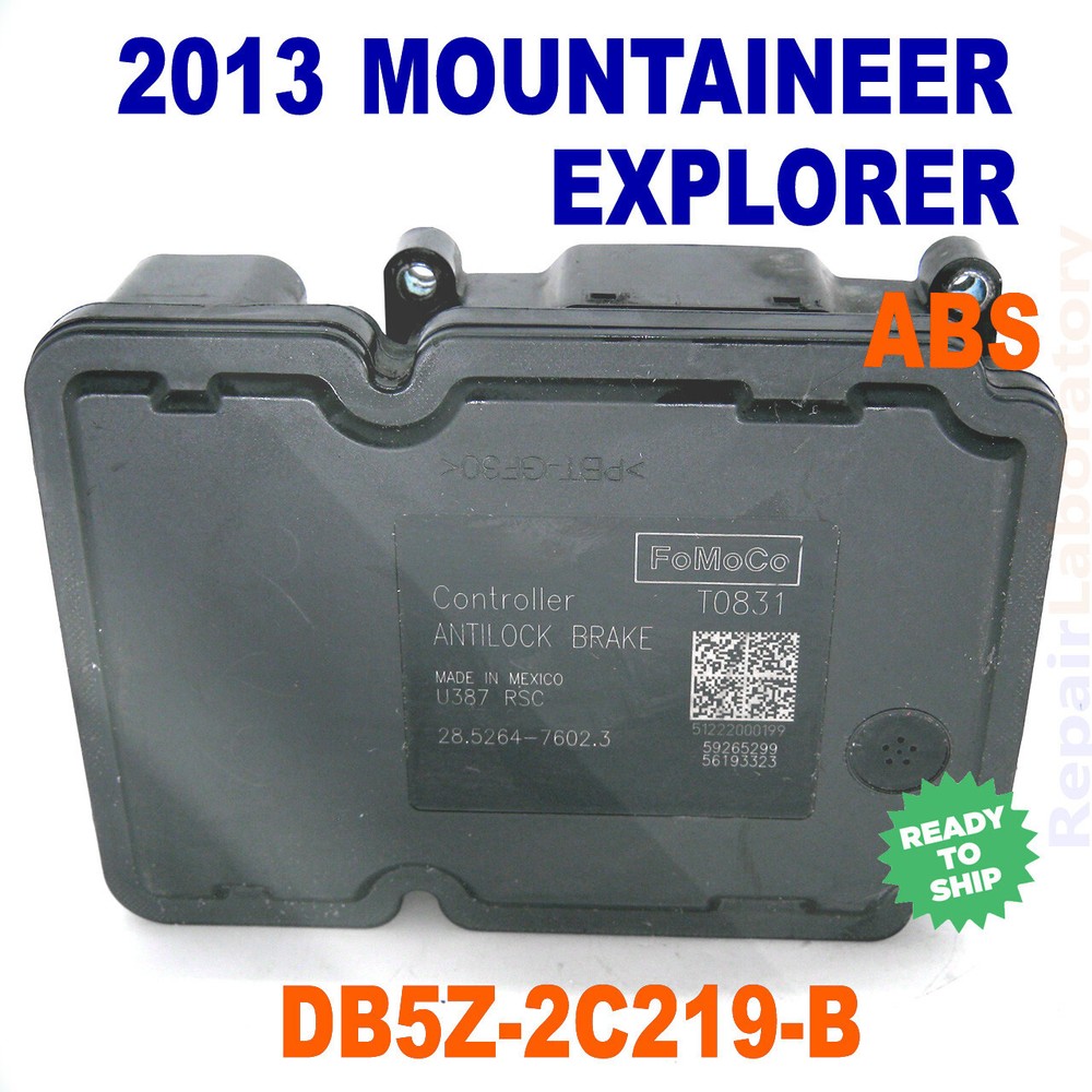 ✅ReBuilt✅  DB5Z-2C219-B 2013  Explorer   Mountaineer ABS Control  module..