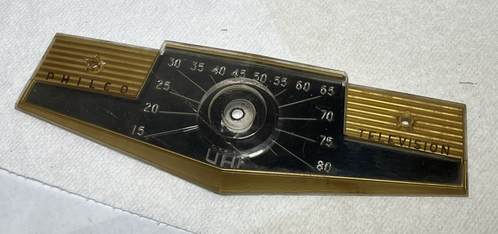 PHILCO  UHF Television Channel Display  1950