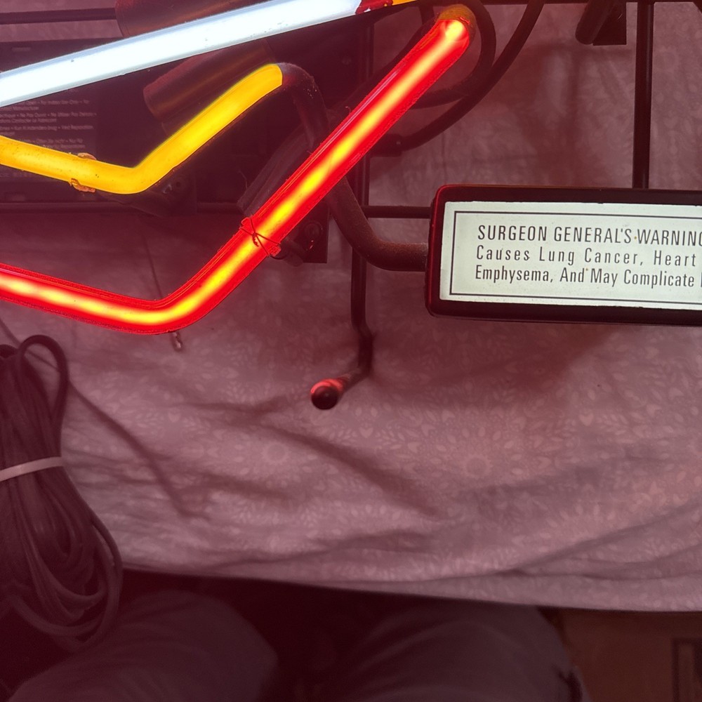 GPC cigarette Neon Sign 22”x 18”