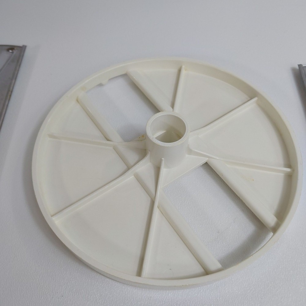 Regal Model K Food Processor Replacement Blade Holder Disc w/ 2 Blades