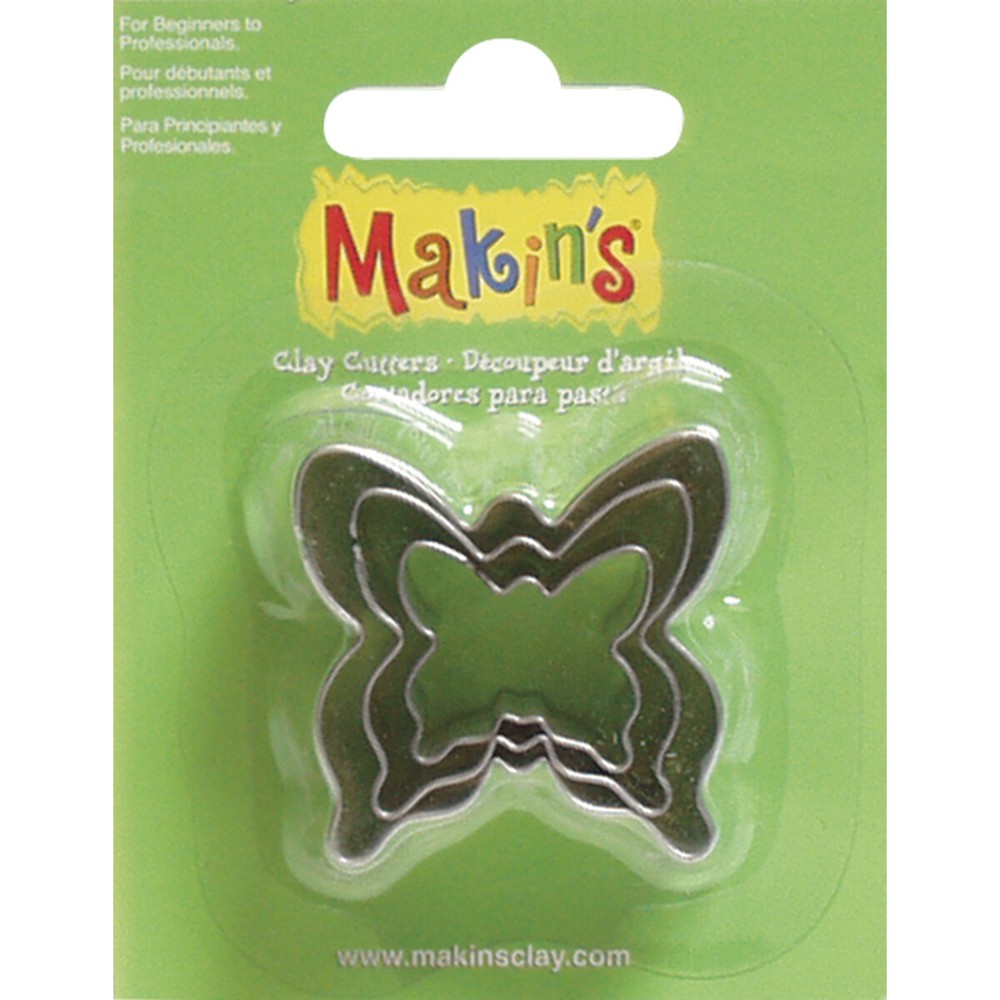 Makin's Clay Cutters 3/Pkg Butterfly
