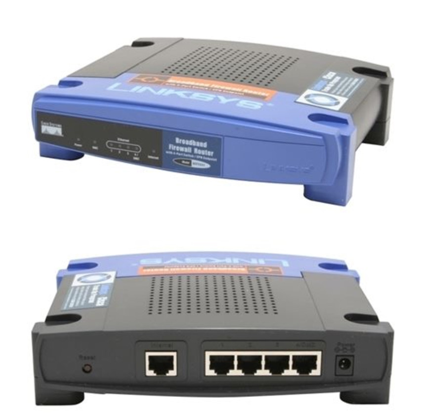 Linksys BEFSX41 EtherFast Wired Firewall Router 4-Port 10/100 VPN - Nice Used