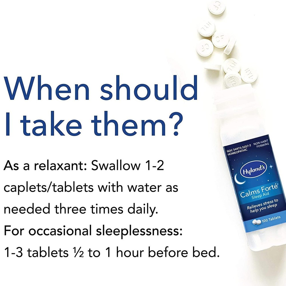 Hyland's, Calms Forte Tablets, 100 Tablets