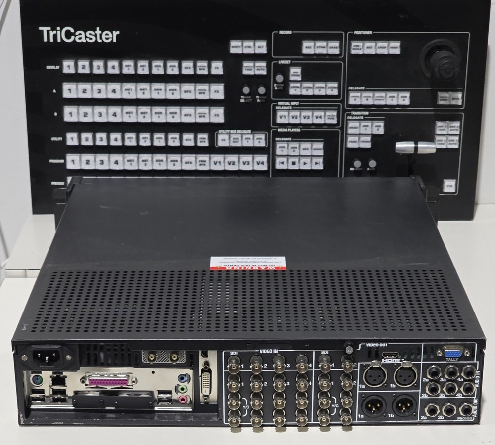 Newtek Tricaster XD455 TCXD455 Live Video Production System with Control Surface