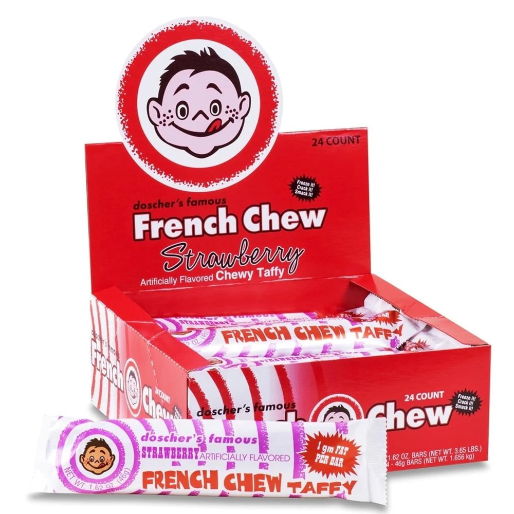 French Chew Strawberry 24ct Box
