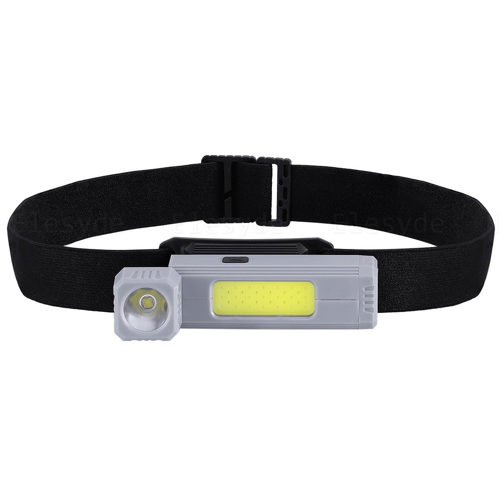 COB LED USB Headlamp Rechargeable Headlight Torch Work Light Head Light Lamp LOT