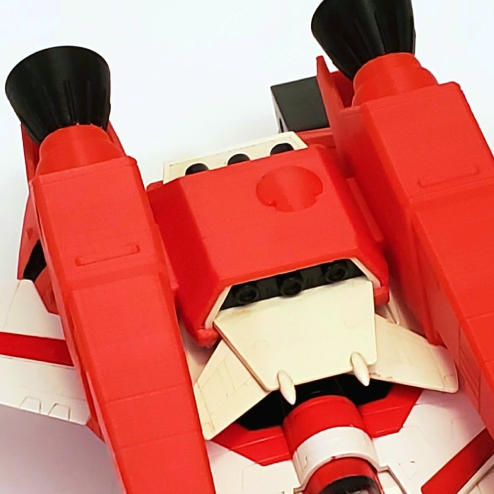 Replacement Back Guard Armor Part for G1 Jetfire | 3D Printed