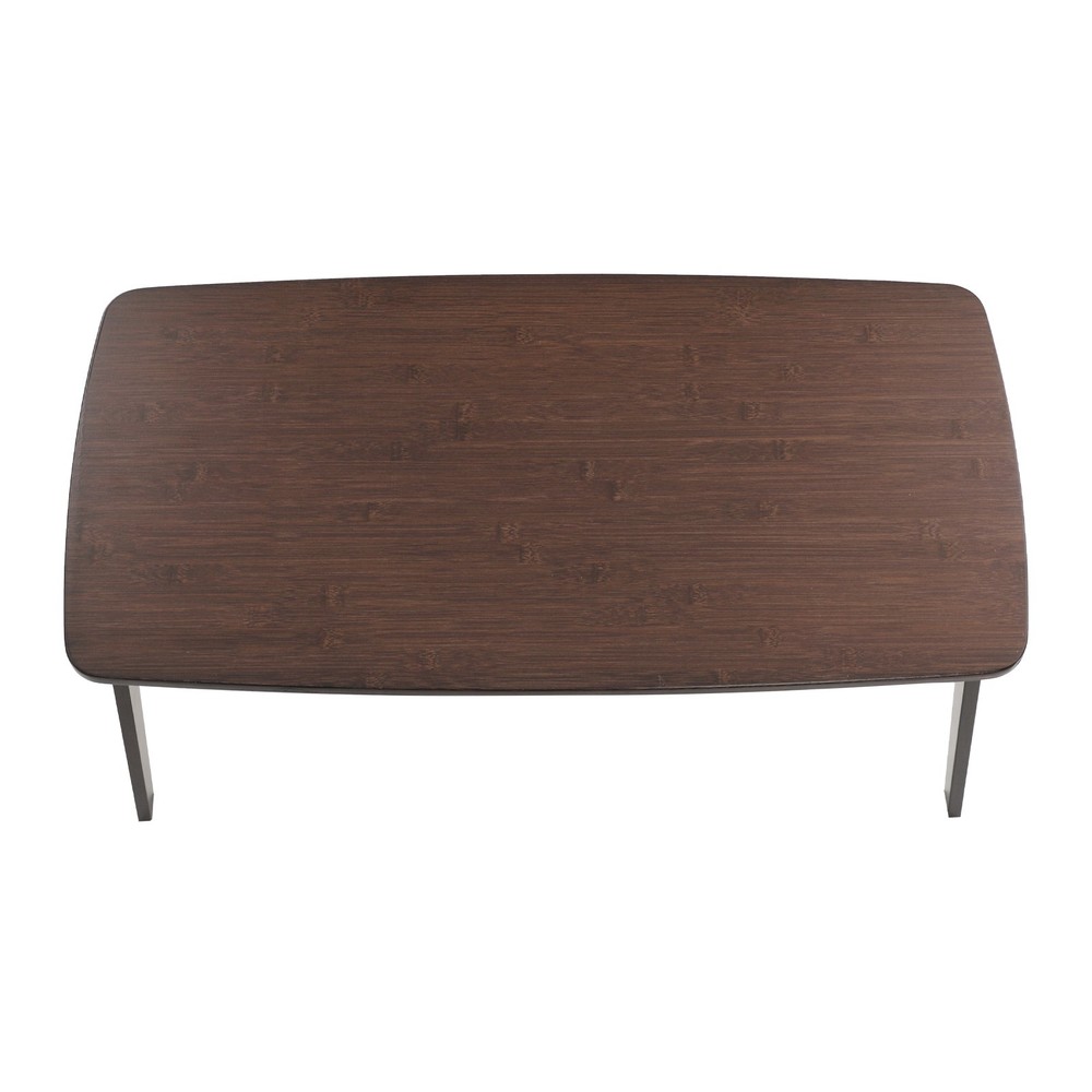 110 lbs Capacity Folding Floor Table Foldable Coffee Table Bamboo Portable Table