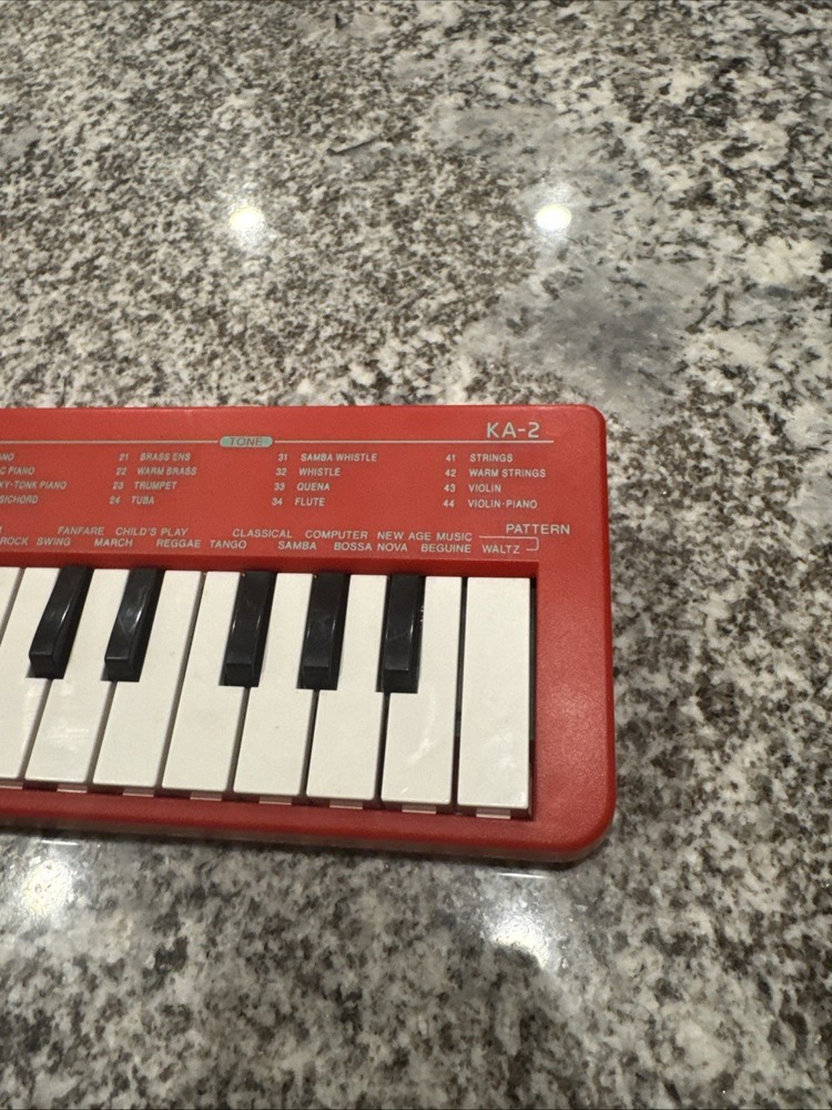 CASIO KA-2 Musical Electronic Keyboard Tested Working, Clean Very Good Condition