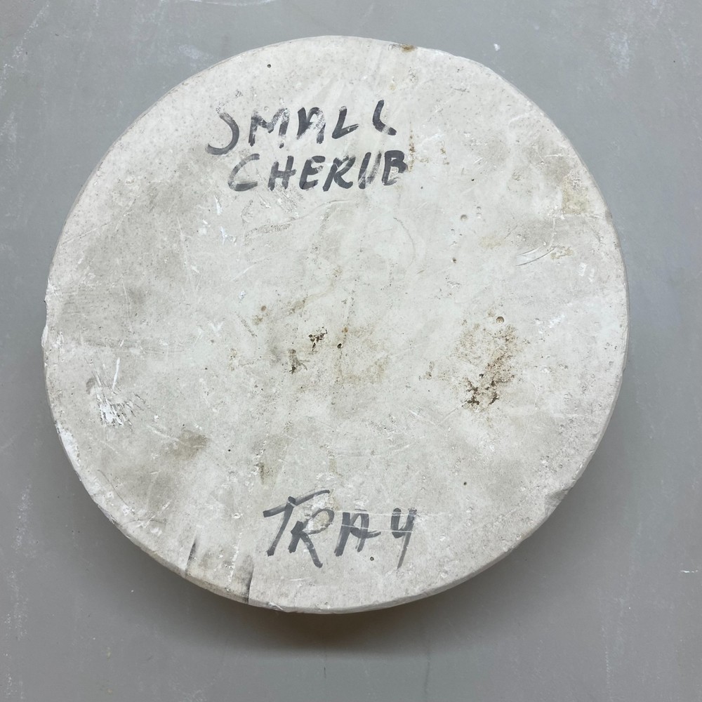 Ceramic Slip Casting Mold Small Cherub Tray