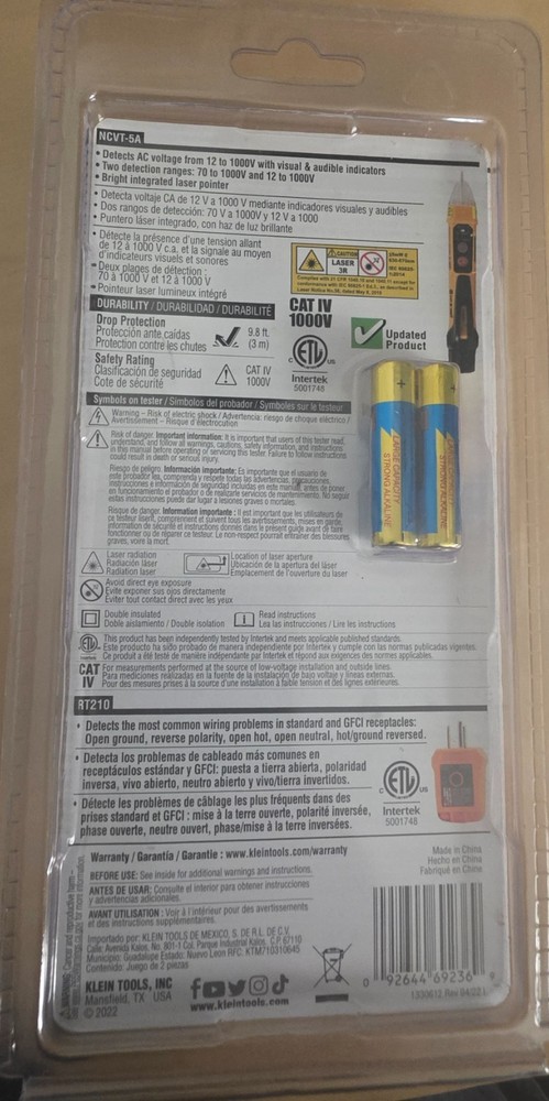 klien electrical tester kit