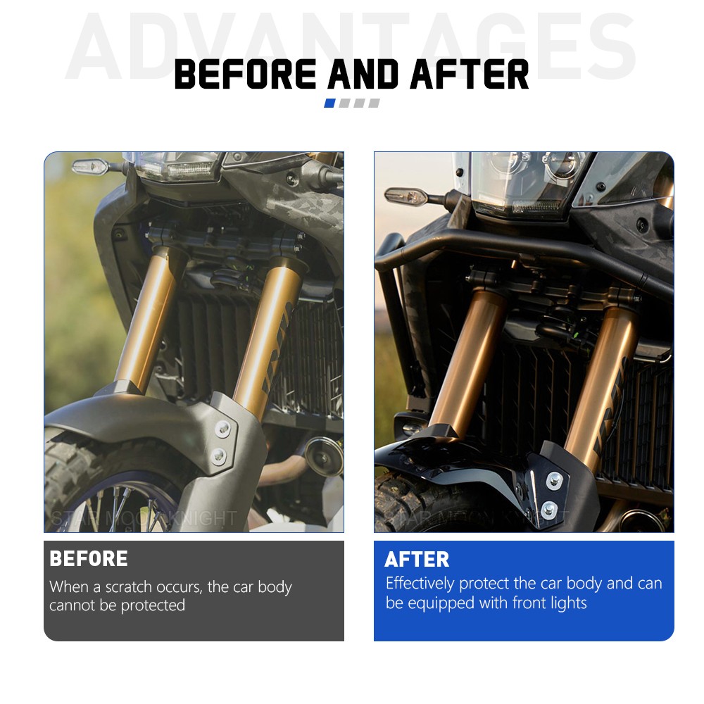 Tenere 700 World Raid Front Panel Protector For Yamaha Tenere 700 Front Guard