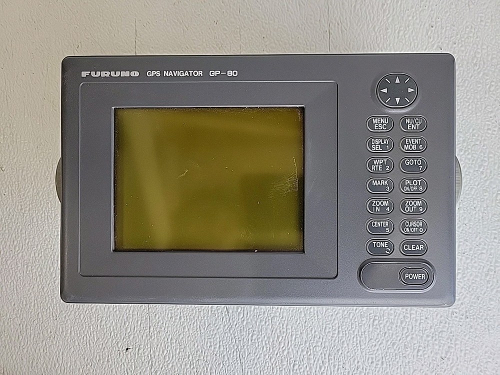 FURUNO GPS NAVIGATOR GP-80D DISPLAY UNIT TESTED Used
