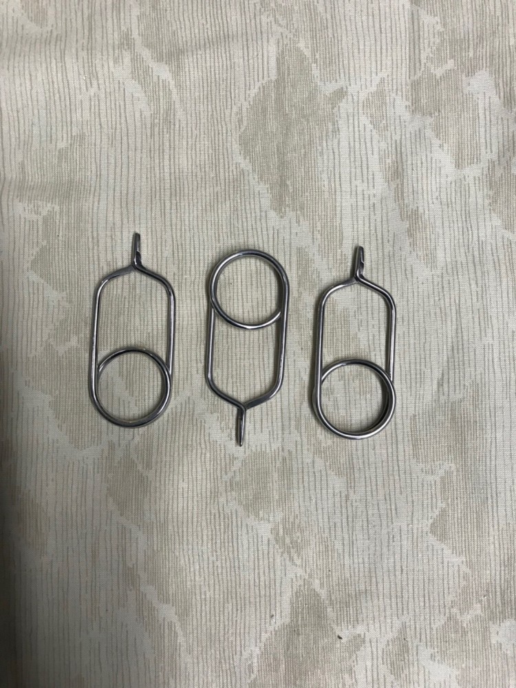3pcs Fly Tying Hackle Pliers.