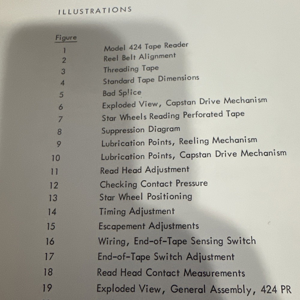 Tally Instruction Manual 424