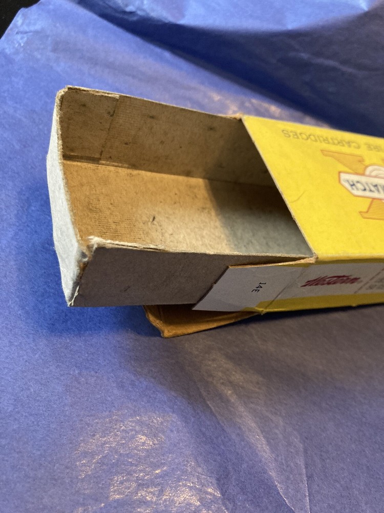 45 Ammo EMPTY Box WESTERN SUPER MATCH AUTOMATIC Clean Cutting